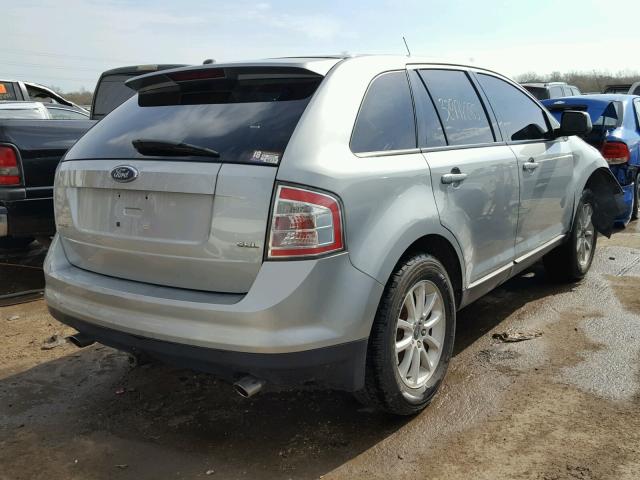 2FMDK39C27BA77225 - 2007 FORD EDGE SEL P GRAY photo 4