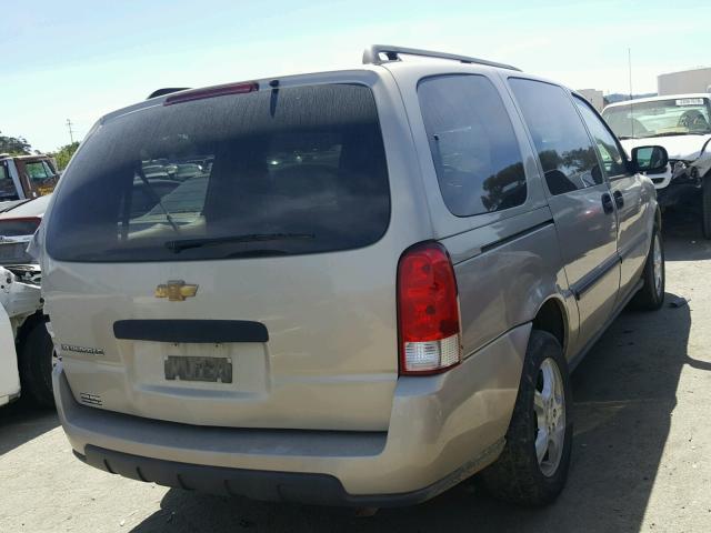 1GNDV23197D212764 - 2007 CHEVROLET UPLANDER L 米色 照片 4