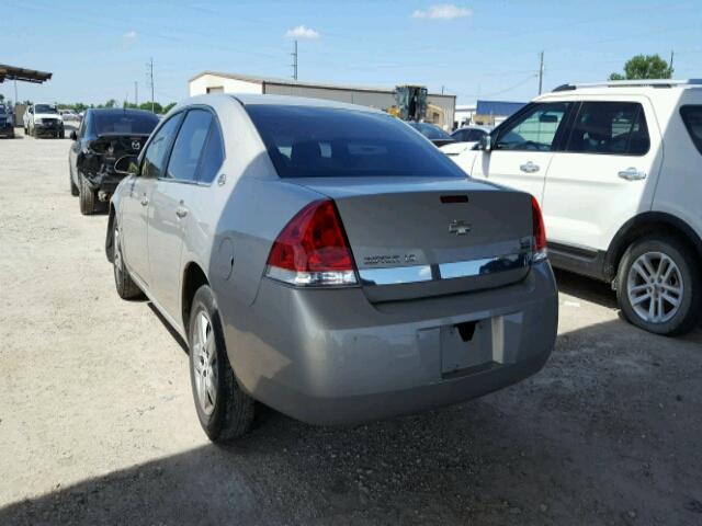 2G1WB58K981264544 - 2008 CHEVROLET IMPALA LS GOLD photo 3