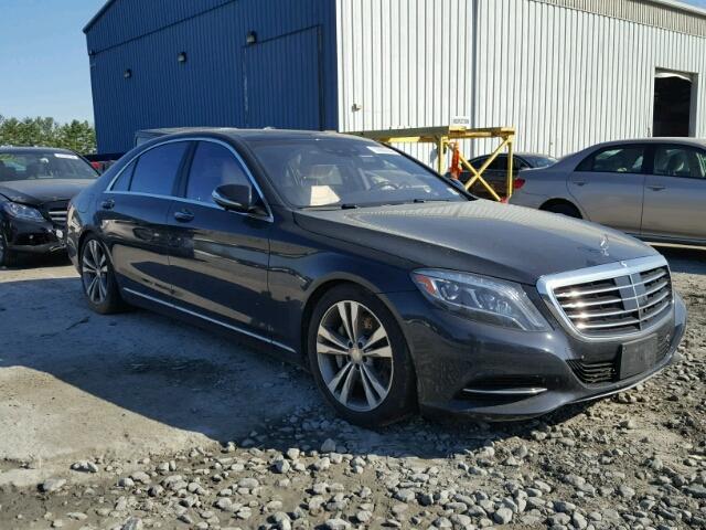 WDDUG8FB7GA242928 - 2016 MERCEDES-BENZ S 550 4MAT GRAY photo 1