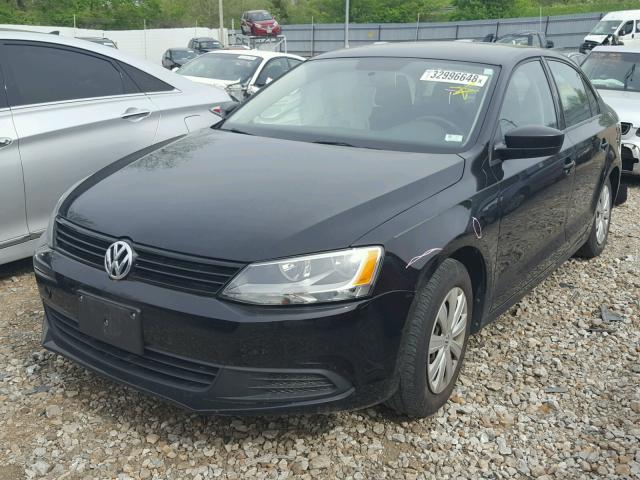 3VW2K7AJ2DM451501 - 2013 VOLKSWAGEN JETTA BASE 黑色 照片 2