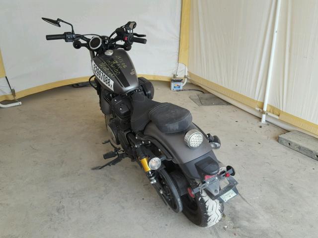 JYAVN05EXEA003187 - 2014 YAMAHA XVS950 CU GRAY photo 3