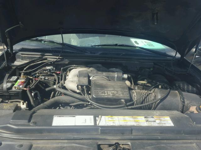 5LMFU28R31LJ09574 - 2001 LINCOLN NAVIGATOR BLUE photo 7