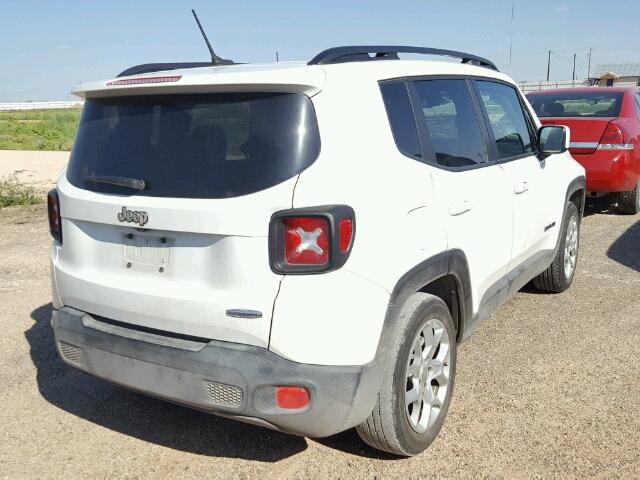 ZACCJABT8FPC22229 - 2015 JEEP RENEGADE L WHITE photo 4