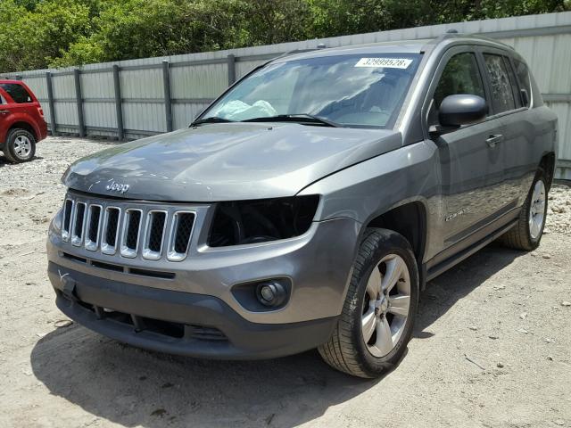 1C4NJCBA6CD540458 - 2012 JEEP COMPASS SP CHARCOAL photo 2