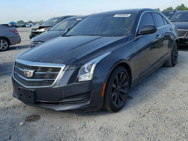 1G6AA5RX7H0117104 - 2017 CADILLAC ATS GRAY photo 2