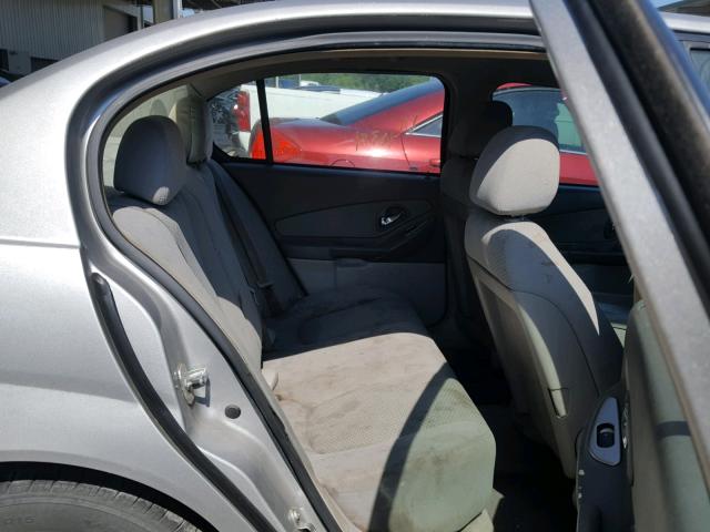 1G1ZS51F26F154760 - 2006 CHEVROLET MALIBU LS ვერცხლისფერი ფოტო 6