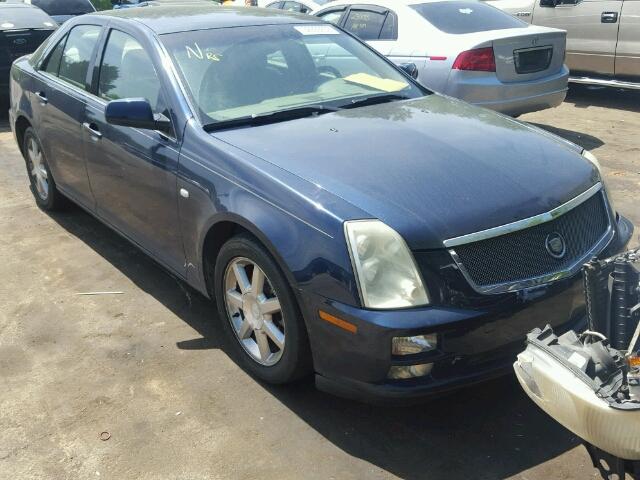 1G6DW677250149266 - 2005 CADILLAC STS BLUE photo 1