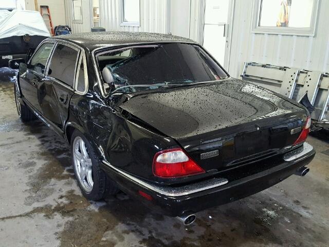 SAJDA15B43MF55999 - 2003 JAGUAR XJR BLACK photo 3