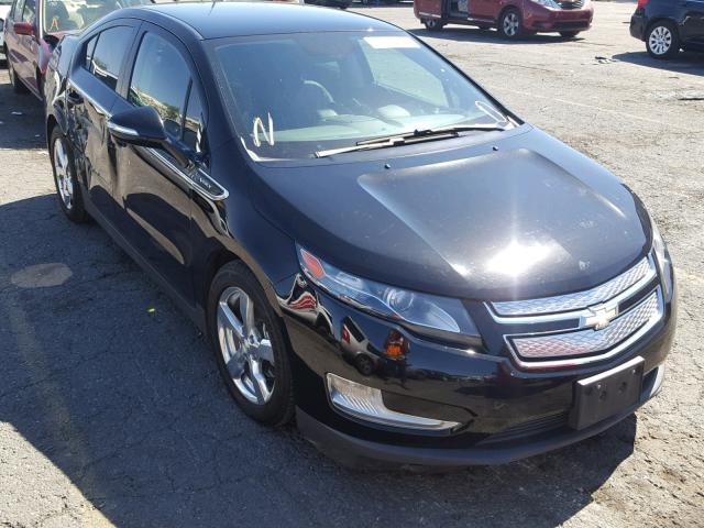 1G1RD6E42BU100857 - 2011 CHEVROLET VOLT BLACK photo 1