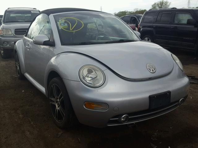 3VWCD21Y43M331177 - 2003 VOLKSWAGEN NEW BEETLE 银色 照片 1