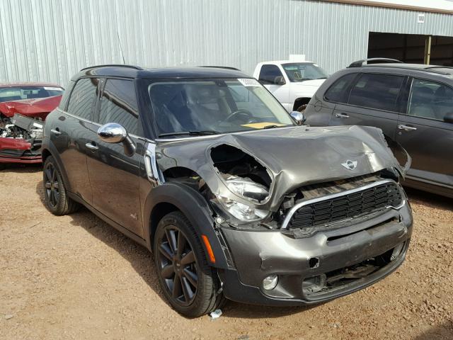 WMWZC5C59DWP30458 - 2013 MINI COOPER S C GRAY photo 1