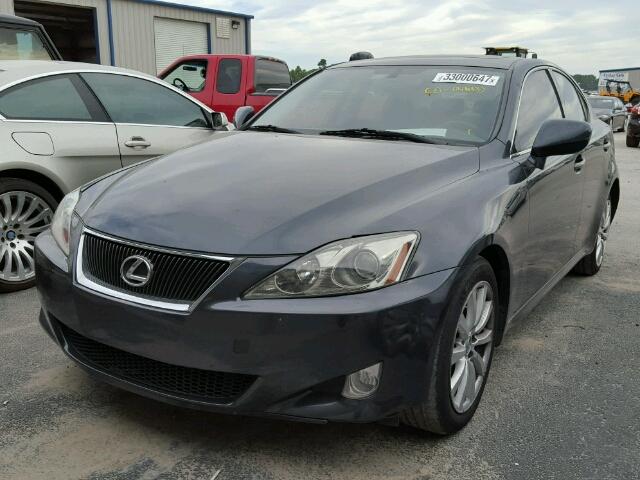 JTHCK262362008195 - 2006 LEXUS IS250 AWD GRAY photo 2