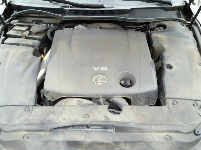 JTHCK262362008195 - 2006 LEXUS IS250 AWD GRAY photo 7