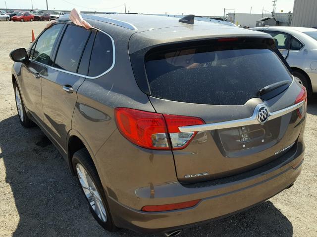 LRBFXESX9HD238655 - 2017 BUICK ENVISION P GOLD photo 3
