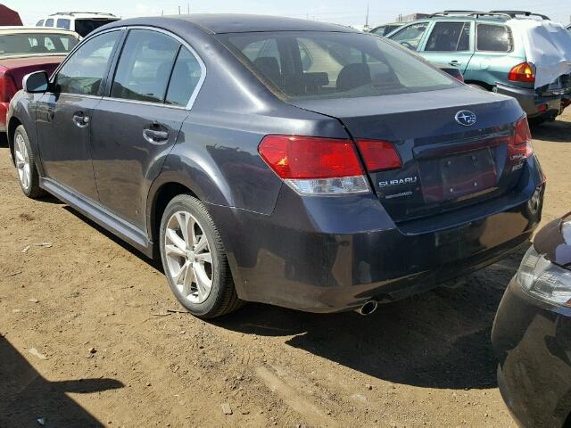 4S3BMBC61D3043792 - 2013 SUBARU LEGACY CHARCOAL photo 3