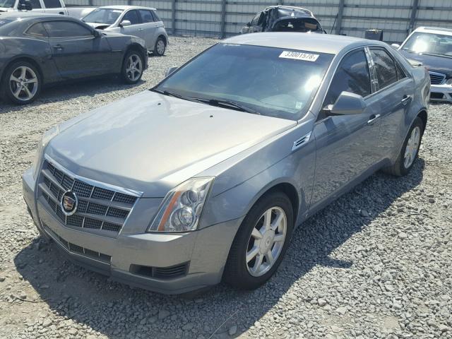 1G6DM577580114533 - 2008 CADILLAC CTS BLUE photo 2