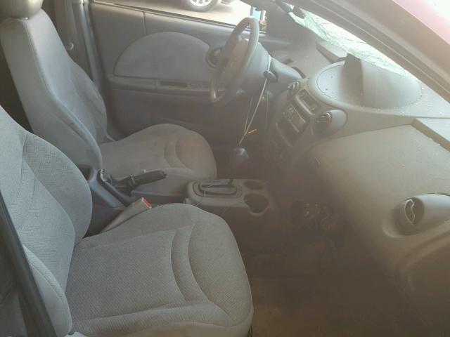 1G8AG52F74Z202165 - 2004 SATURN ION LEVEL MAROON photo 5