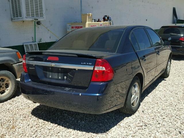 1G1ZT528X5F278691 - 2005 CHEVROLET MALIBU LS 蓝色 照片 4