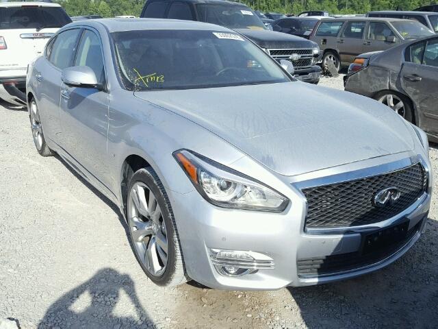 JN1BY1PPXGM630687 - 2016 INFINITI Q70L 3.7 SILVER photo 1