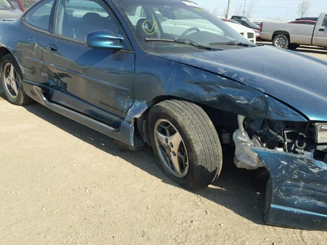 1G2WP12K02F184130 - 2002 PONTIAC GRAND PRIX Mavi foto 9