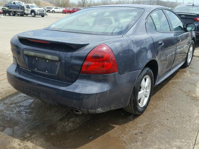2G2WP552781169398 - 2008 PONTIAC GRAND PRIX GRAY photo 4
