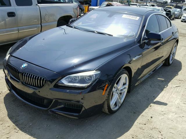 WBA6B2C5XDDG66515 - 2013 BMW 650 I Mavi foto 2