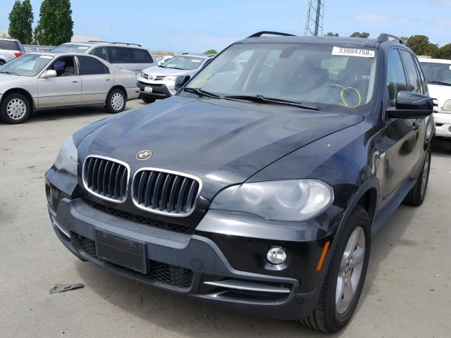 5UXFE43578L024766 - 2008 BMW X5 3.0I BLACK photo 2