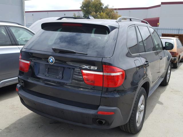 5UXFE43578L024766 - 2008 BMW X5 3.0I BLACK photo 4