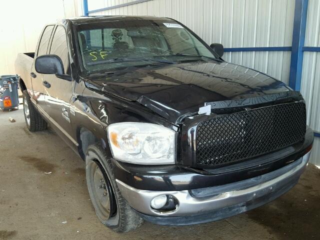 1D7HU18248S512756 - 2008 DODGE RAM 1500 Q BLACK photo 1