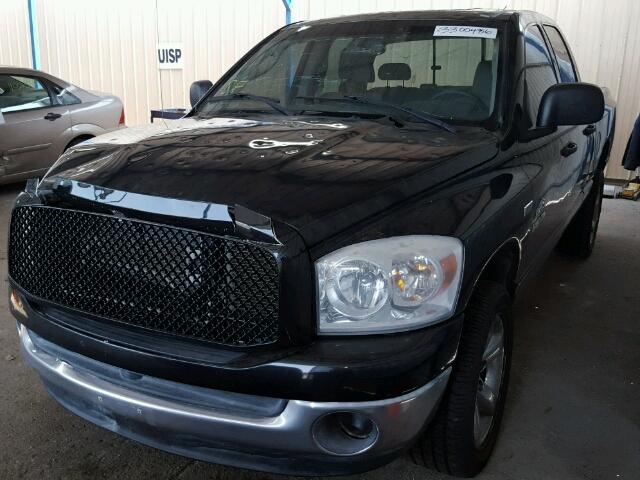 1D7HU18248S512756 - 2008 DODGE RAM 1500 Q BLACK photo 2