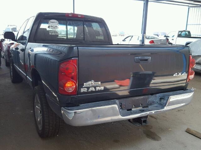 1D7HU18248S512756 - 2008 DODGE RAM 1500 Q BLACK photo 3