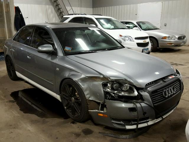 WAUDF78E46A111806 - 2006 AUDI A4 2.0T QU GRAY photo 1