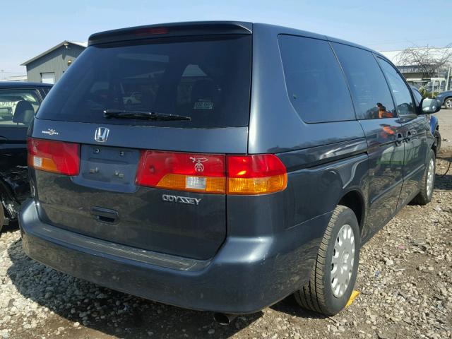 5FNRL18573B071142 - 2003 HONDA ODYSSEY LX BLUE photo 4