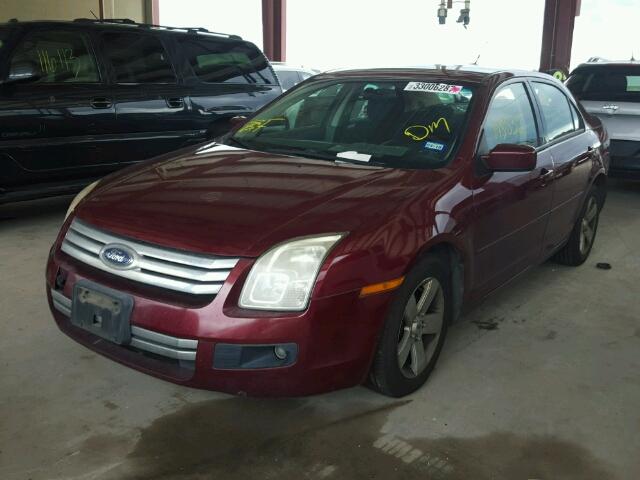 3FAHP07127R232841 - 2007 FORD FUSION SE MAROON photo 2