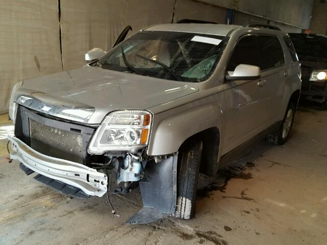 2GKALSEK5C6380695 - 2012 GMC TERRAIN SILVER photo 2