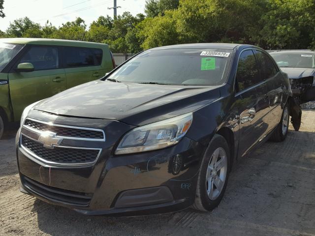 1G11A5SAXDF317008 - 2013 CHEVROLET MALIBU LS შავი ფოტო 2
