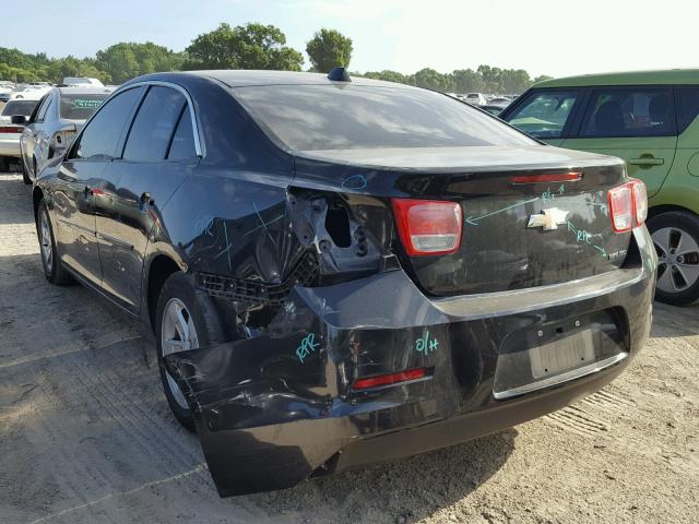 1G11A5SAXDF317008 - 2013 CHEVROLET MALIBU LS შავი ფოტო 3