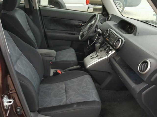 JTLZE4FE0C1147103 - 2012 TOYOTA SCION XB მუქწითელი ფოტო 5