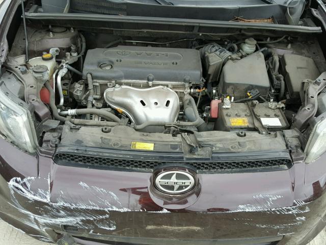 JTLZE4FE0C1147103 - 2012 TOYOTA SCION XB მუქწითელი ფოტო 7