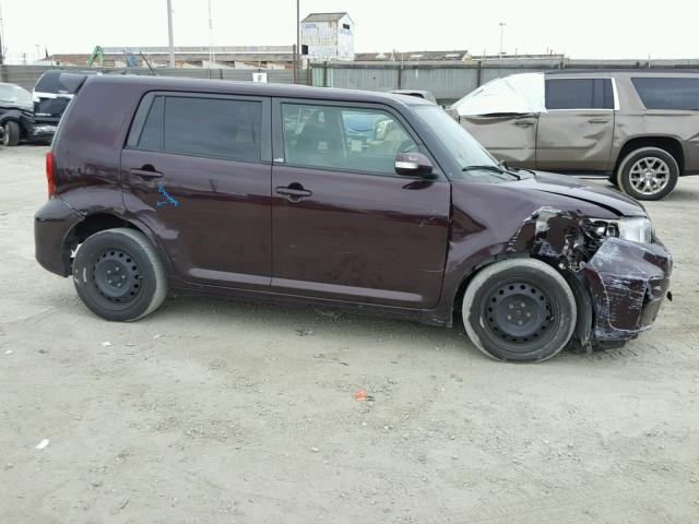JTLZE4FE0C1147103 - 2012 TOYOTA SCION XB მუქწითელი ფოტო 9