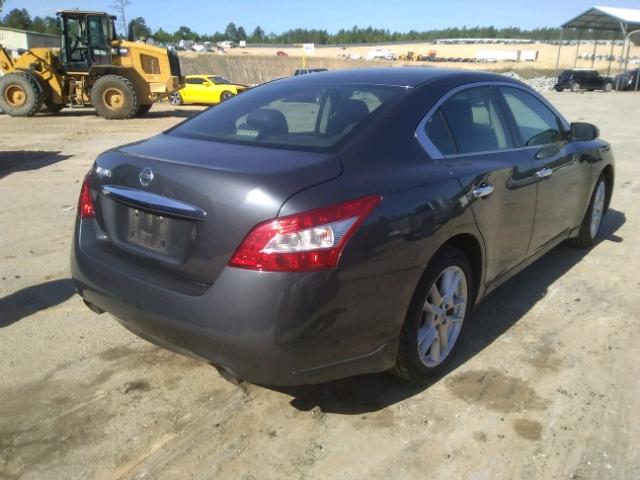 1N4AA51E79C848712 - 2009 NISSAN MAXIMA S GRAY photo 4