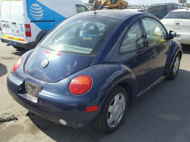 3VWCC21C4XM426013 - 1999 VOLKSWAGEN NEW BEETLE 蓝色 照片 4