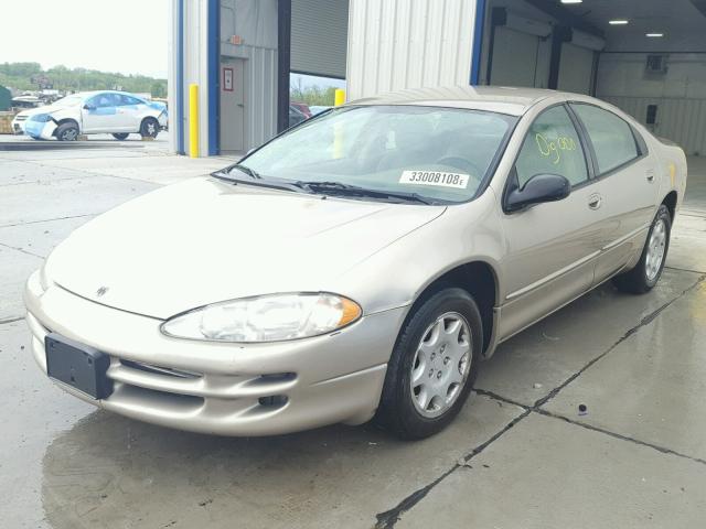 2B3HD46RX2H280594 - 2002 DODGE INTREPID S Qızıl foto 2