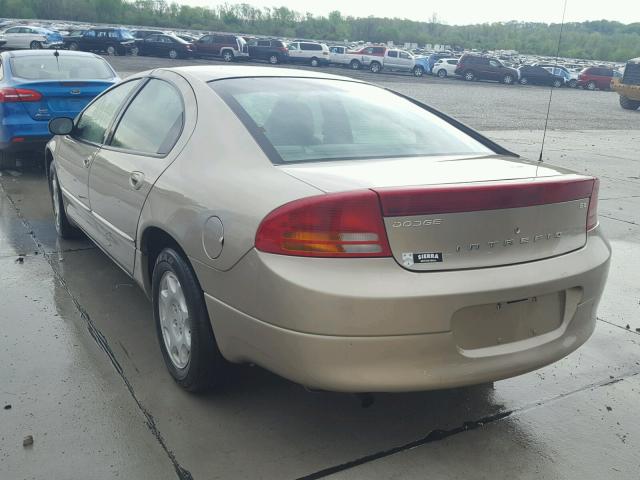 2B3HD46RX2H280594 - 2002 DODGE INTREPID S Qızıl foto 3