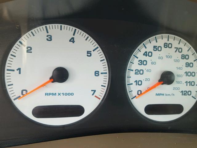 2B3HD46RX2H280594 - 2002 DODGE INTREPID S Qızıl foto 8