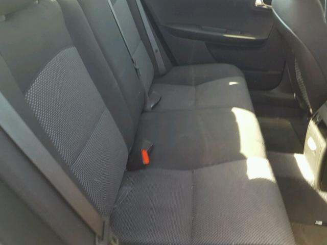 1G1ZC5EB2AF179395 - 2010 CHEVROLET MALIBU 1LT 银色 照片 6