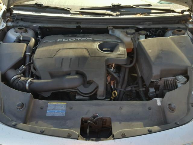 1G1ZC5EB2AF179395 - 2010 CHEVROLET MALIBU 1LT 银色 照片 7
