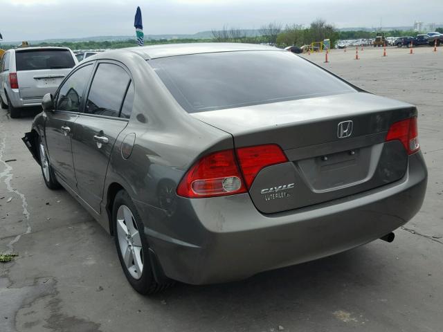 2HGFA169X8H315206 - 2008 HONDA CIVIC EXL 灰色 照片 3