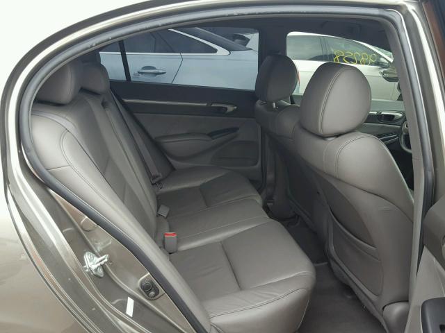 2HGFA169X8H315206 - 2008 HONDA CIVIC EXL 灰色 照片 6